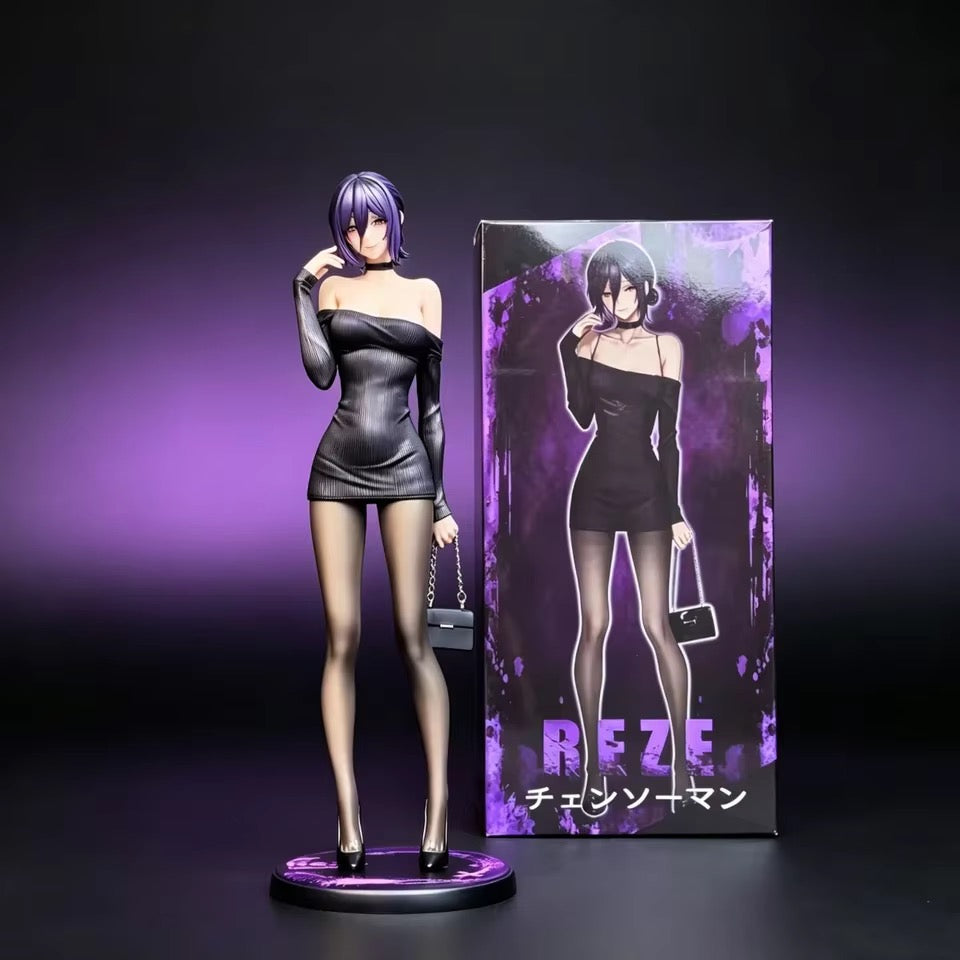 Statua Reze - Chainsaw Man Black Dress Ver. GK Figure 28cm