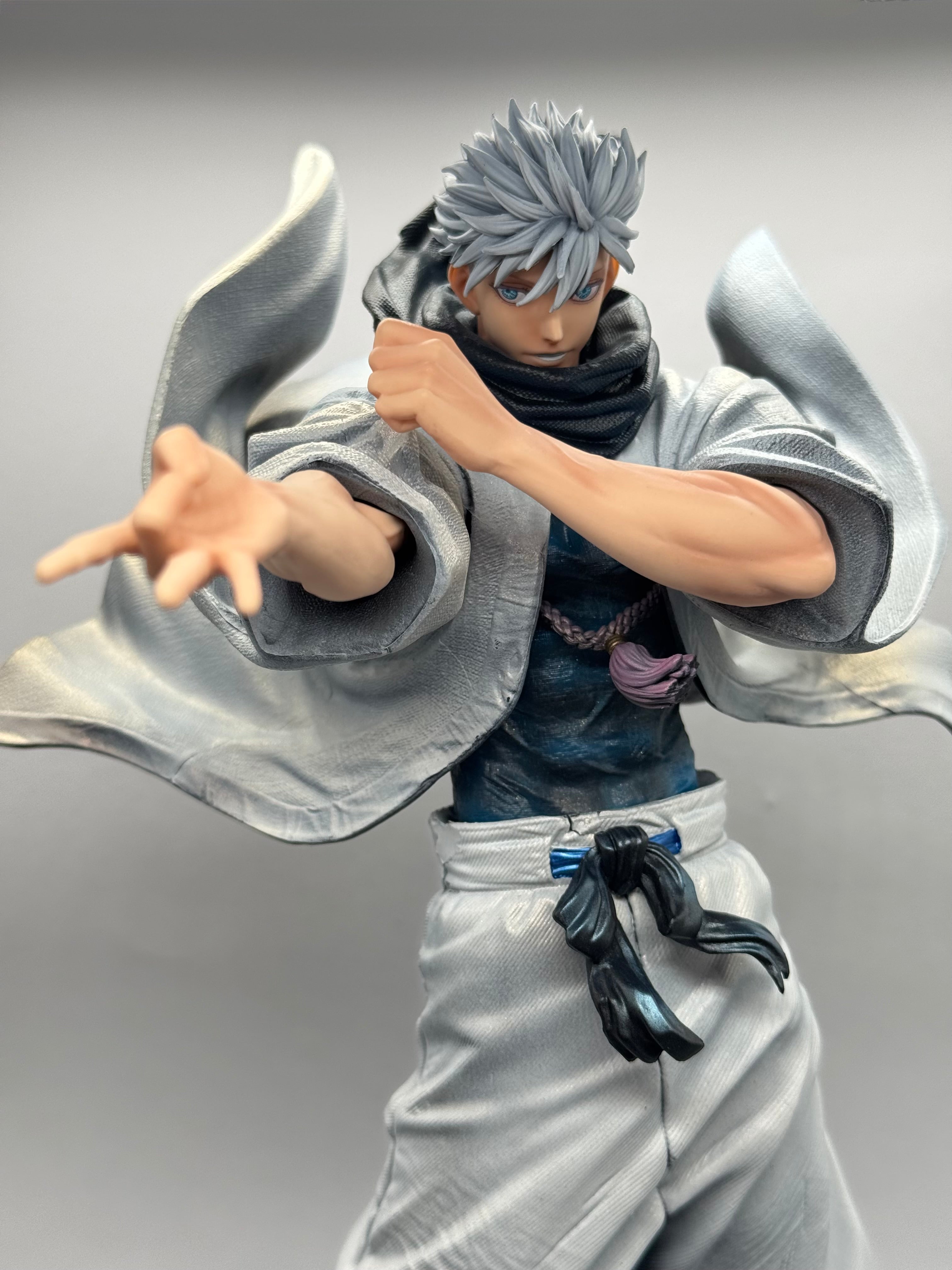 Statua Gojo Satoru Jujutsu Kaisen - GK Figure PVC 36cm (Doppio Busto + 3 Teste)