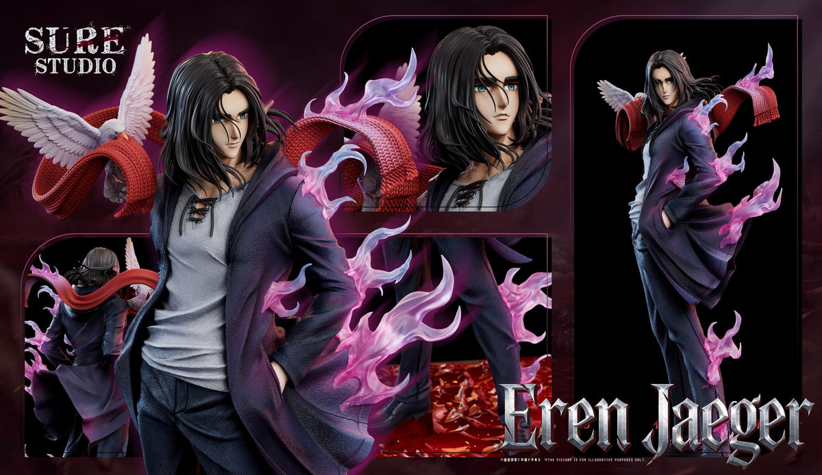 Statua Eren Yeager Attack on Titan Sure Studio Resin Statue [PRE-ORDER]