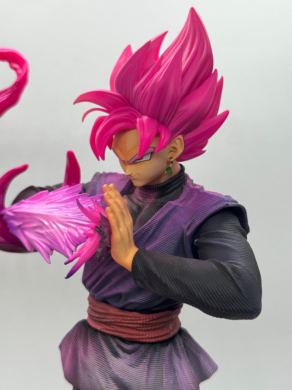Statua Black Goku & Super Saiyan Rosé Dragon Ball Super - JT Studio GK Figure 38cm