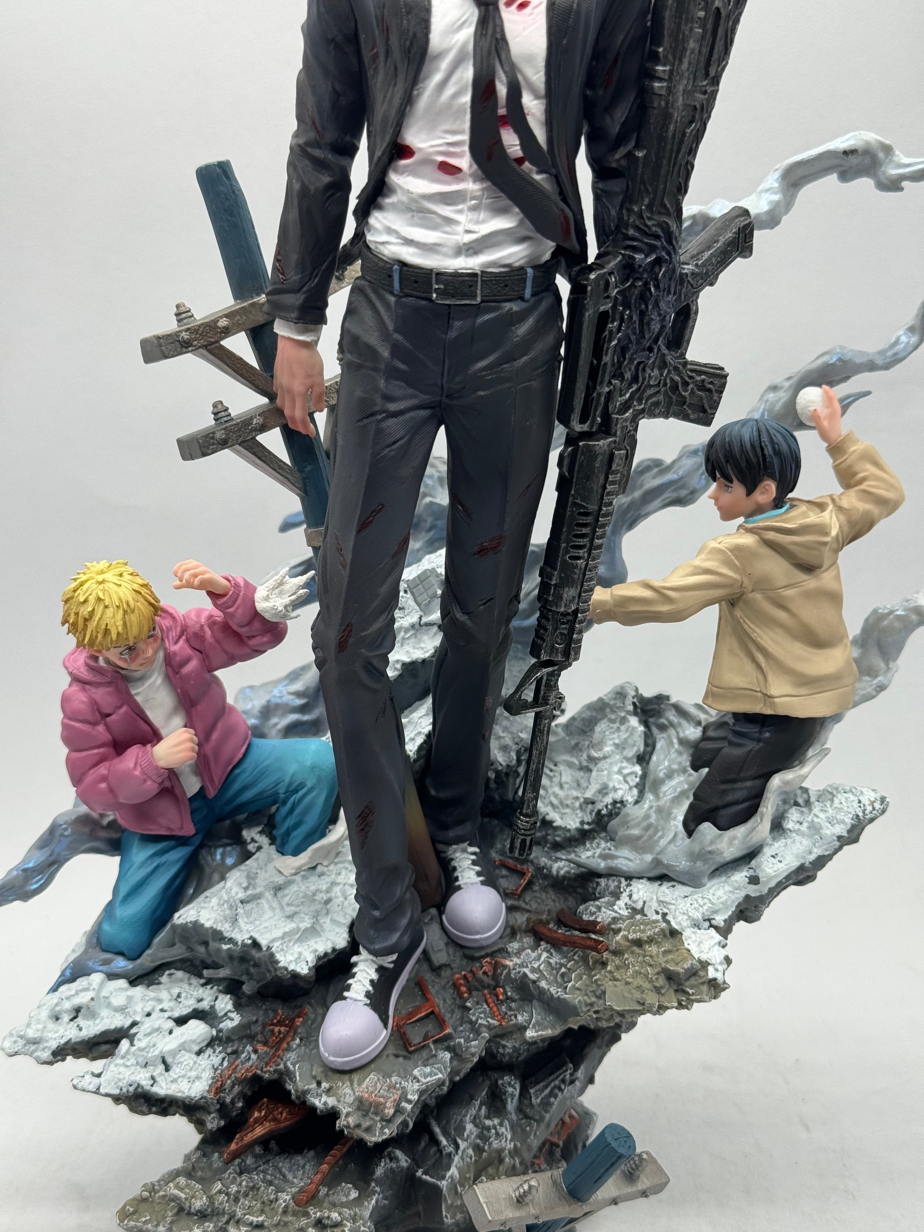 Aki Hayakawa Gun Devil Form (Chainsaw Man) – Statua 33cm 1/6 GK Figure (Deluxe Edition)