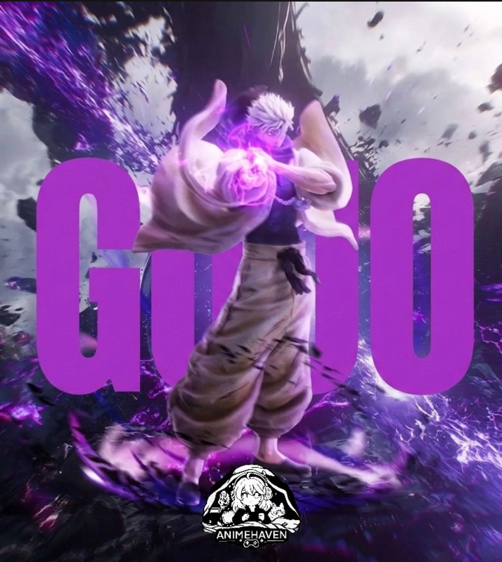 Statua Gojo Satoru Jujutsu Kaisen - GK Figure PVC 36cm (Doppio Busto + 3 Teste)