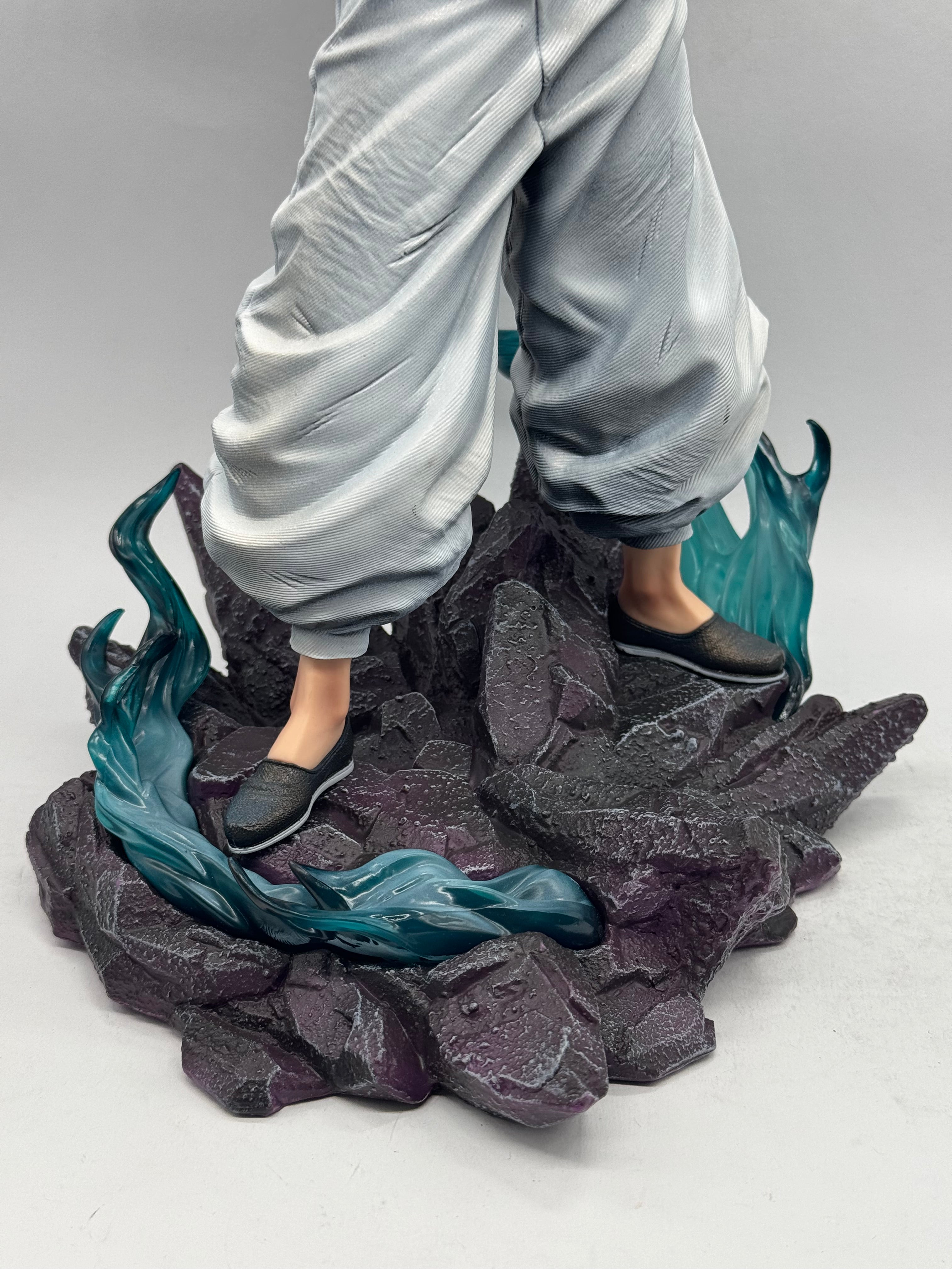 Statua Gojo Satoru Jujutsu Kaisen - GK Figure PVC 36cm (Doppio Busto + 3 Teste)