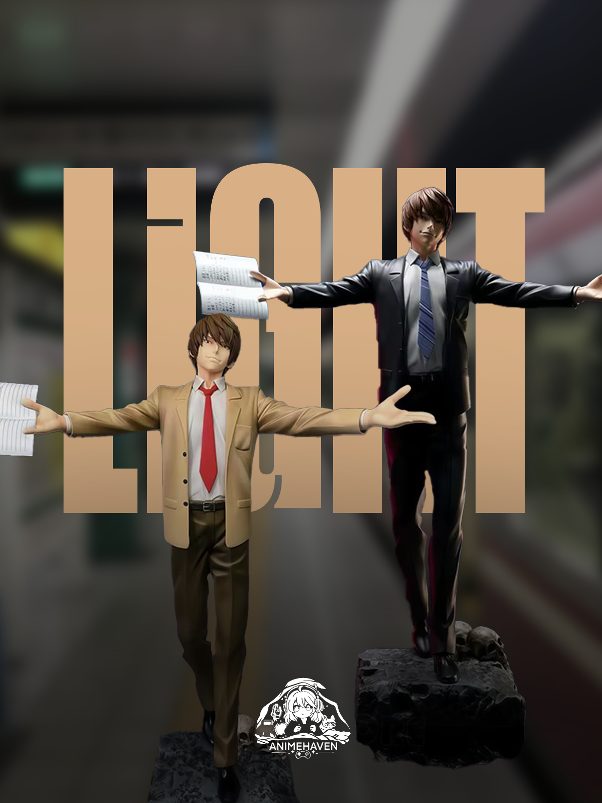 Light Yagami Kira (Death Note) – Statua GK 30cm 1/6 (Disponibile in 2 Varianti)