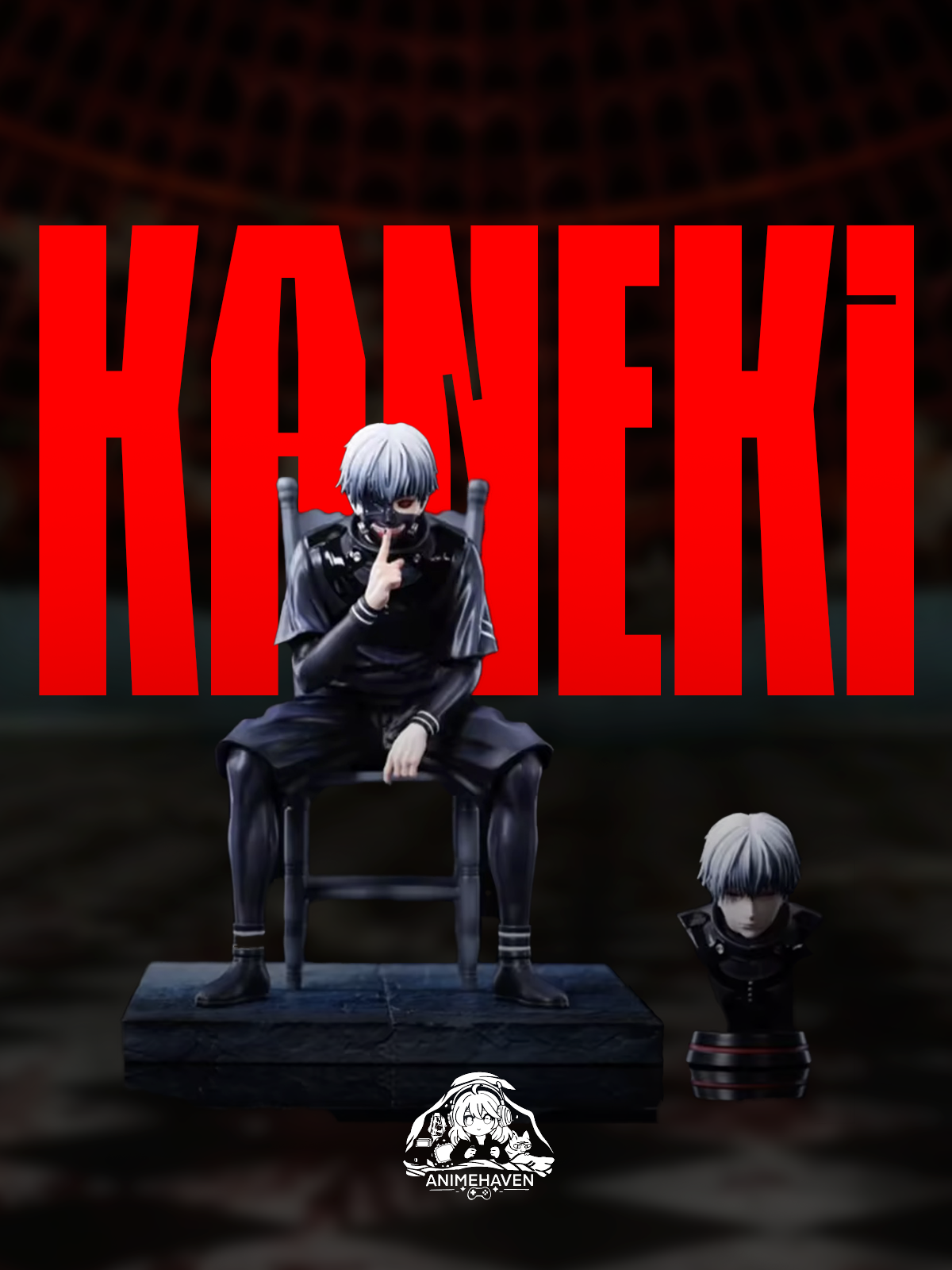 Ken Kaneki Aogiri Tree Chair V2 (Tokyo Ghoul) – Statua GK 18cm