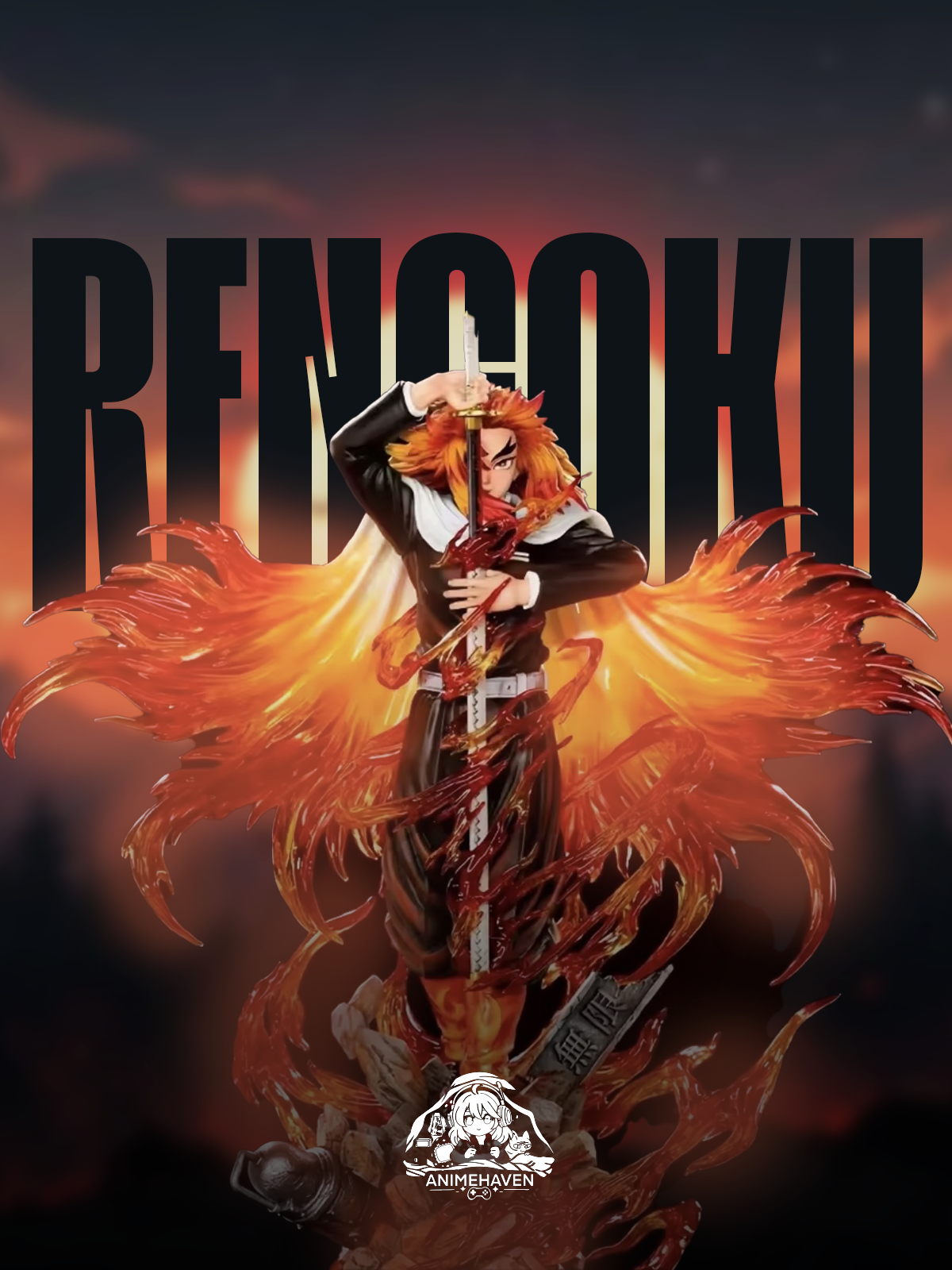 Kyojuro Rengoku Flame Hashira (Demon Slayer) – Statua GK Figure 30cm 1/6