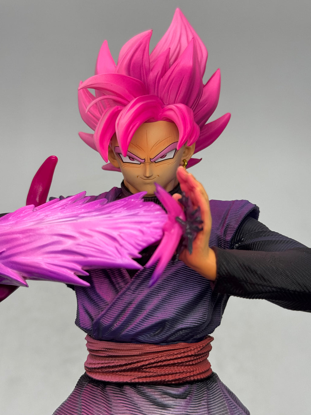 Statua Black Goku & Super Saiyan Rosé Dragon Ball Super - JT Studio GK Figure 38cm