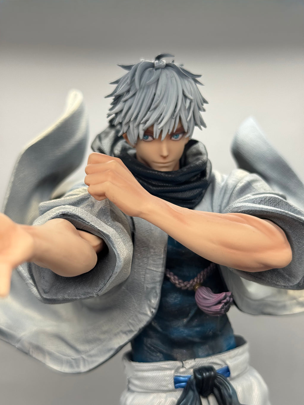 Statua Gojo Satoru Jujutsu Kaisen - GK Figure PVC 36cm (Doppio Busto + 3 Teste)