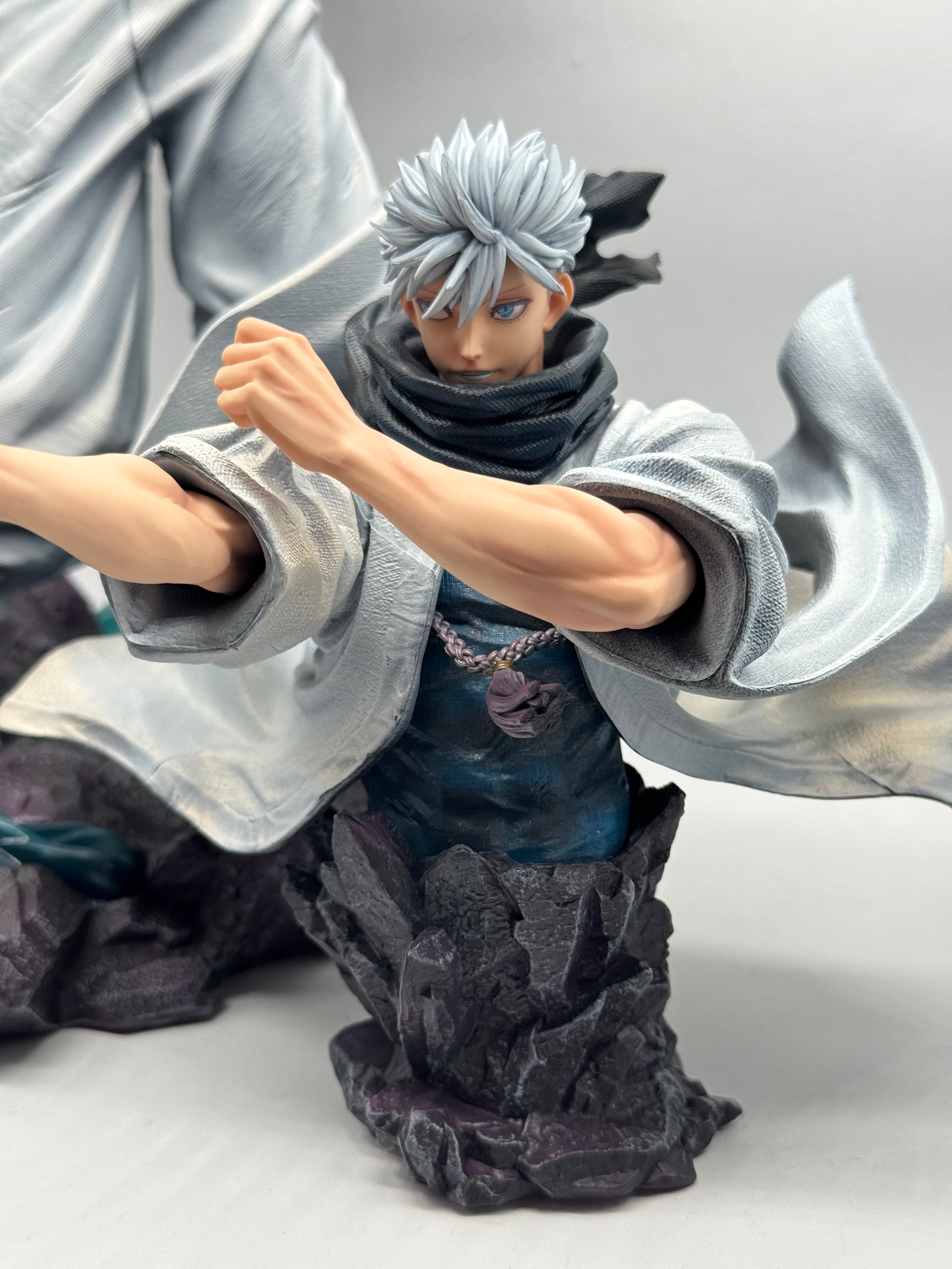 Statua Gojo Satoru Jujutsu Kaisen - GK Figure PVC 36cm (Doppio Busto + 3 Teste)