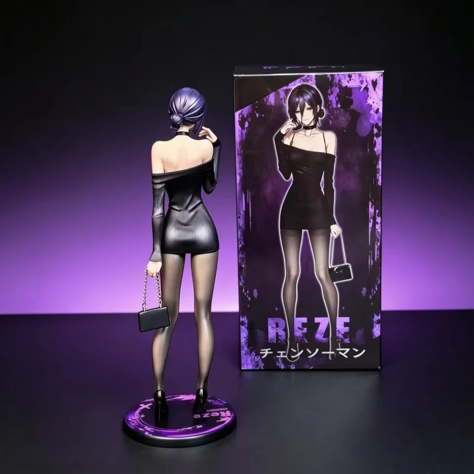 Statua Reze - Chainsaw Man Black Dress Ver. GK Figure 28cm