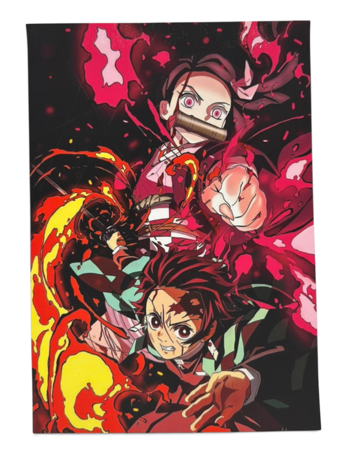 Poster A4 Telato Personalizzato Anime & Manga HandMade