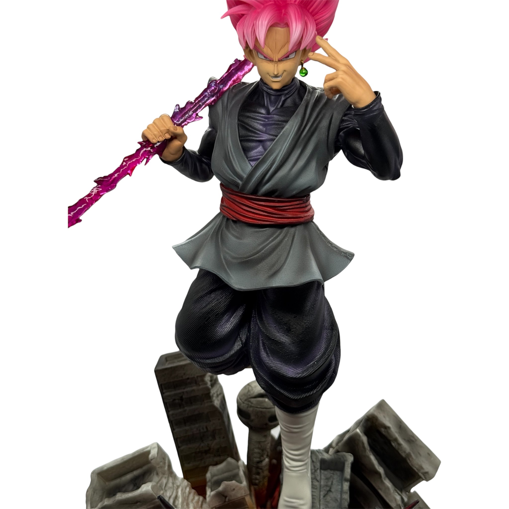 Goku Black Super Saiyan Rosé – Statua GK 45cm LED 1/6