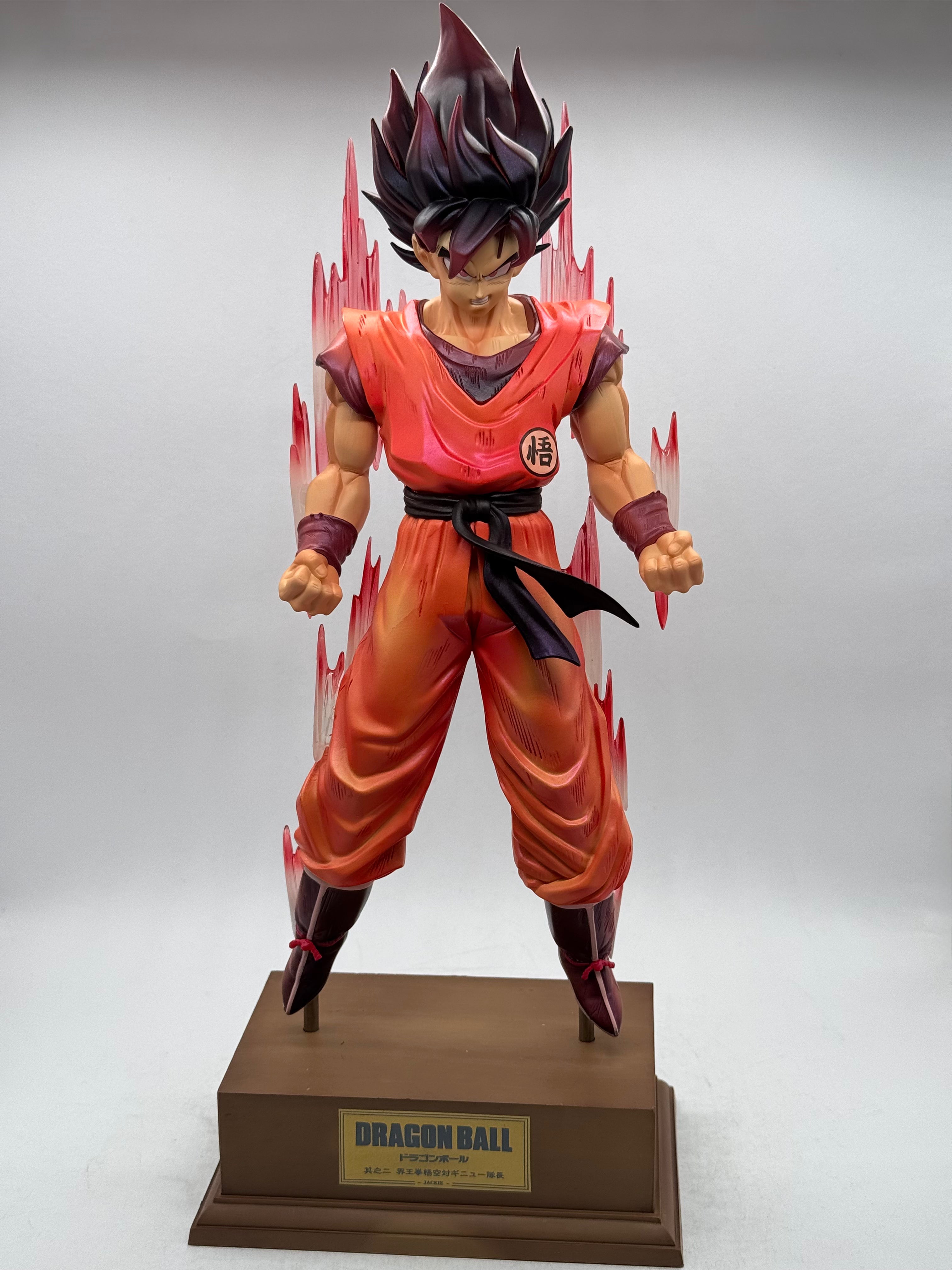 Statua Son Goku Kaioken - Dragon Ball Z LY Studio GK Figure 37cm