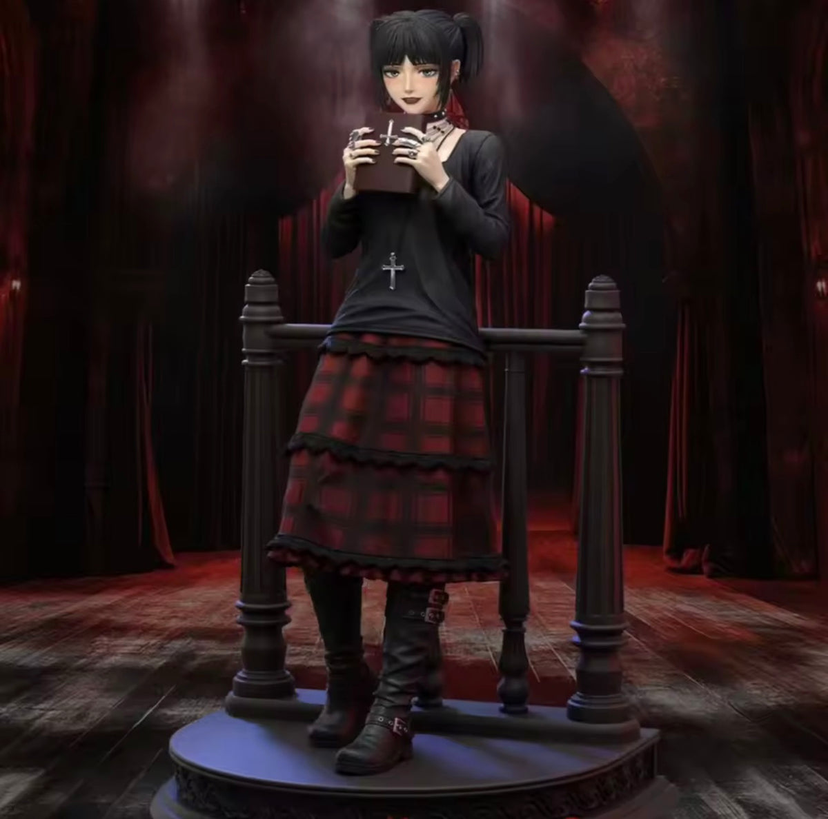 Statua Mikasa Ackerman Gothic Dress Ver. - Attack On Titan GK Figure 30cm