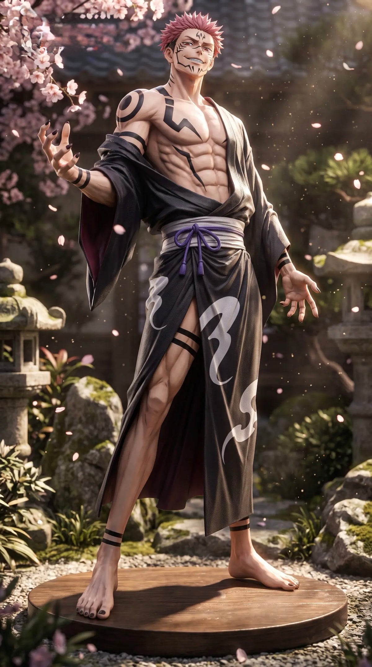 Statua Ryomen Sukuna (Yukata Ver.) - Jujutsu Kaisen GK Figure 25cm [PRE-ORDER]
