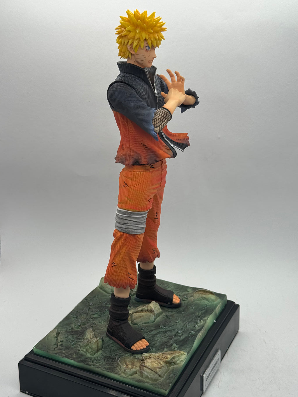 Naruto Uzumaki GK Figure 33cm Qiji Studio - Statua Anime in PVC da Collezione
