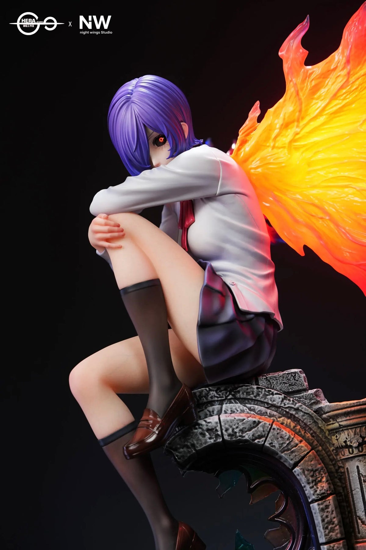 Statua Touka Kirishima - Tokyo Ghoul HERA x Night Wing Studio GK Statue [PRE-ORDER]