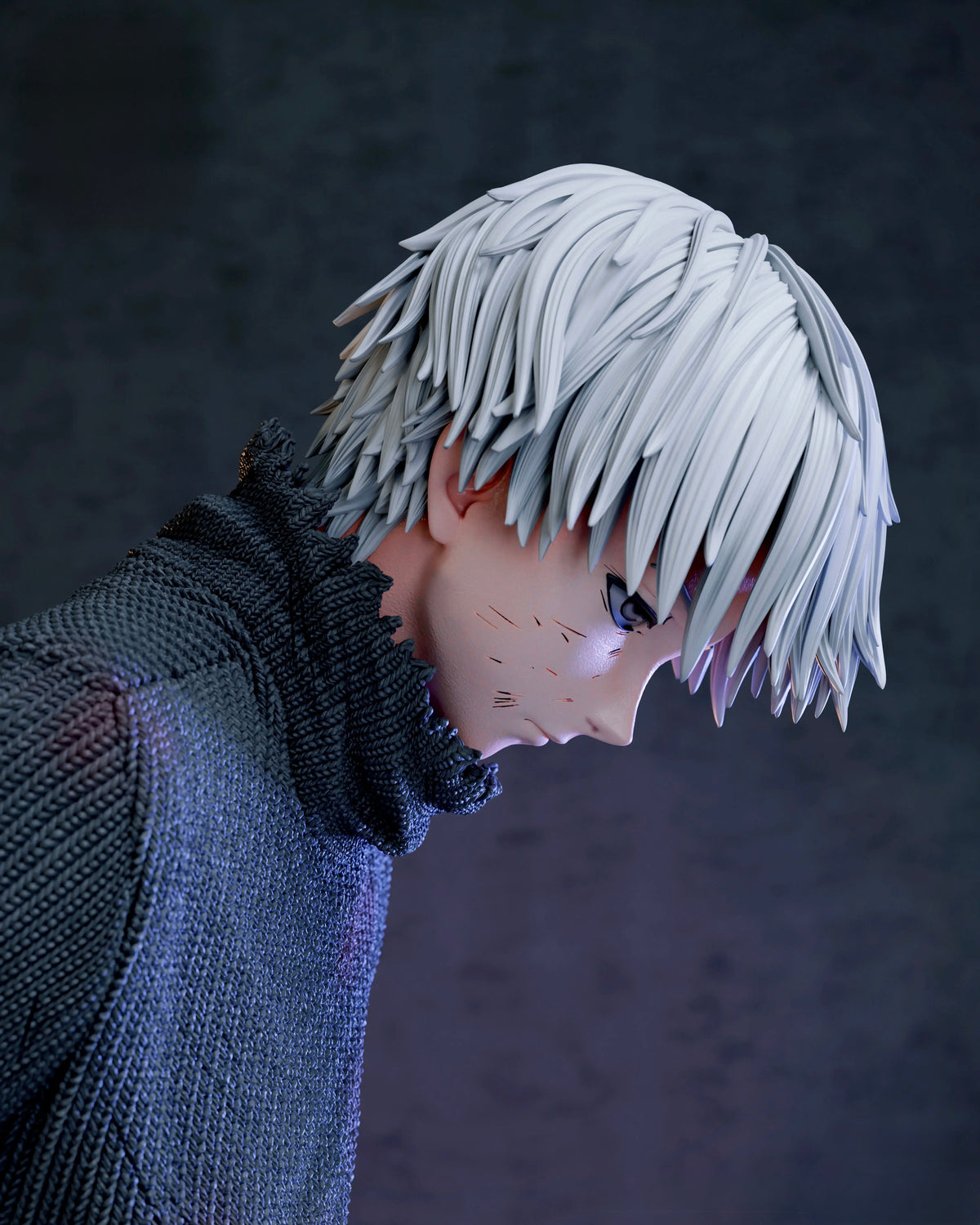 Statua Ken Kaneki - Tokyo Ghoul YYGK Studio Chair 1.0 Resin Figure 20cm