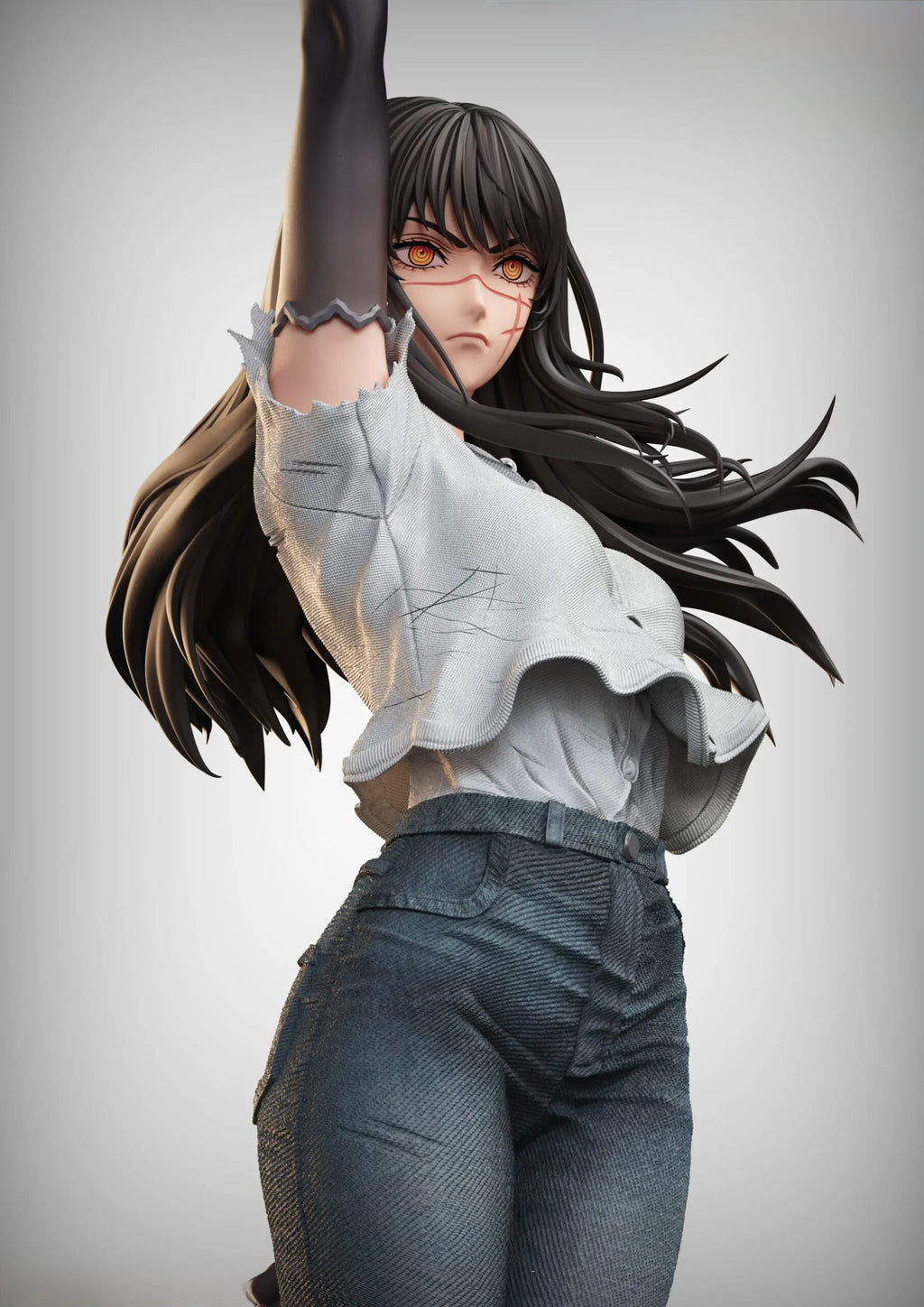 Statua War Devil Yoru (Asa Mitaka) - Chainsaw Man Handu Studio GK Figure 30cm [PRE-ORDER]