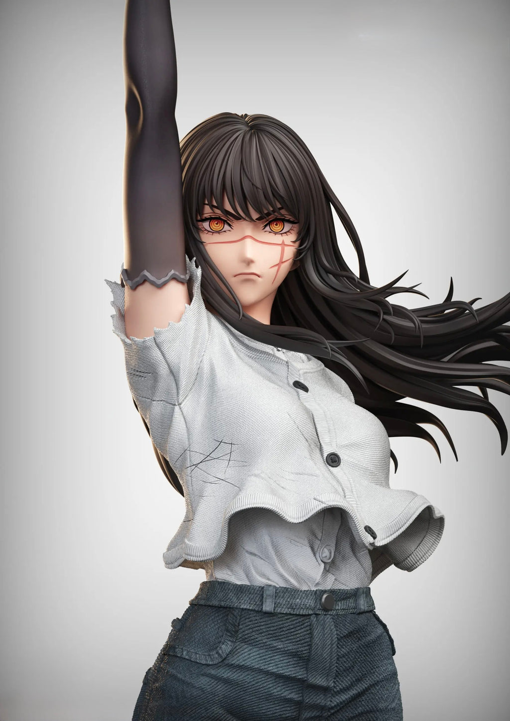 Statua War Devil Yoru (Asa Mitaka) - Chainsaw Man Handu Studio GK Figure 30cm [PRE-ORDER]