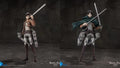 Action Figure Levi Ackerman ed Eren Yeager Attack On Titan Hiya Toys 1/12 [PRE-ORDER]