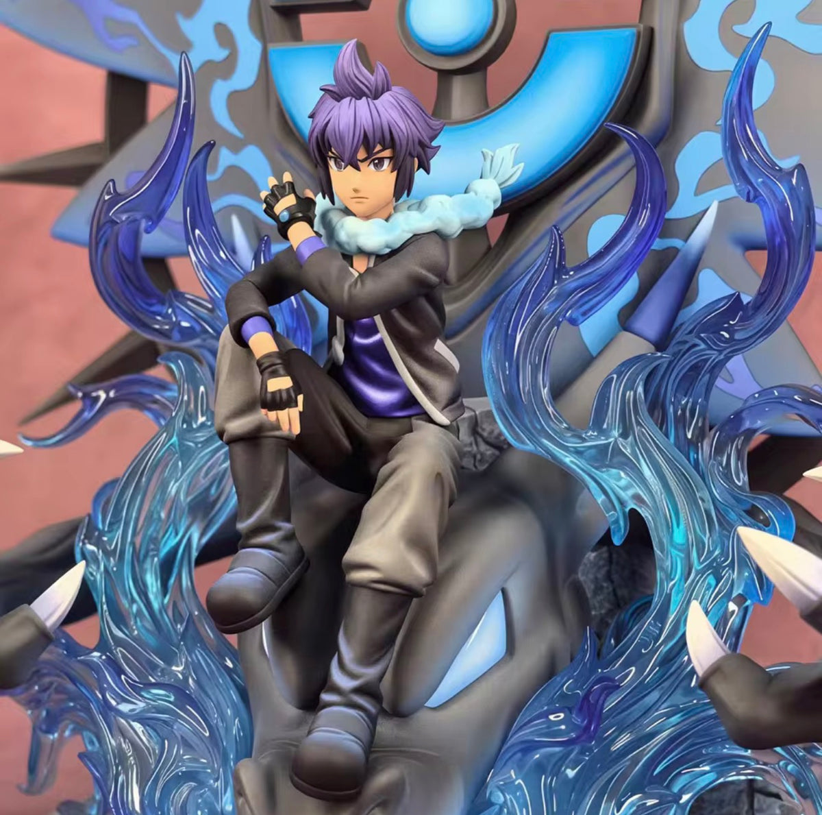 Statua Alain & Mega Charizard X - Pokémon GK Figure 18cm [PRE-ORDER]