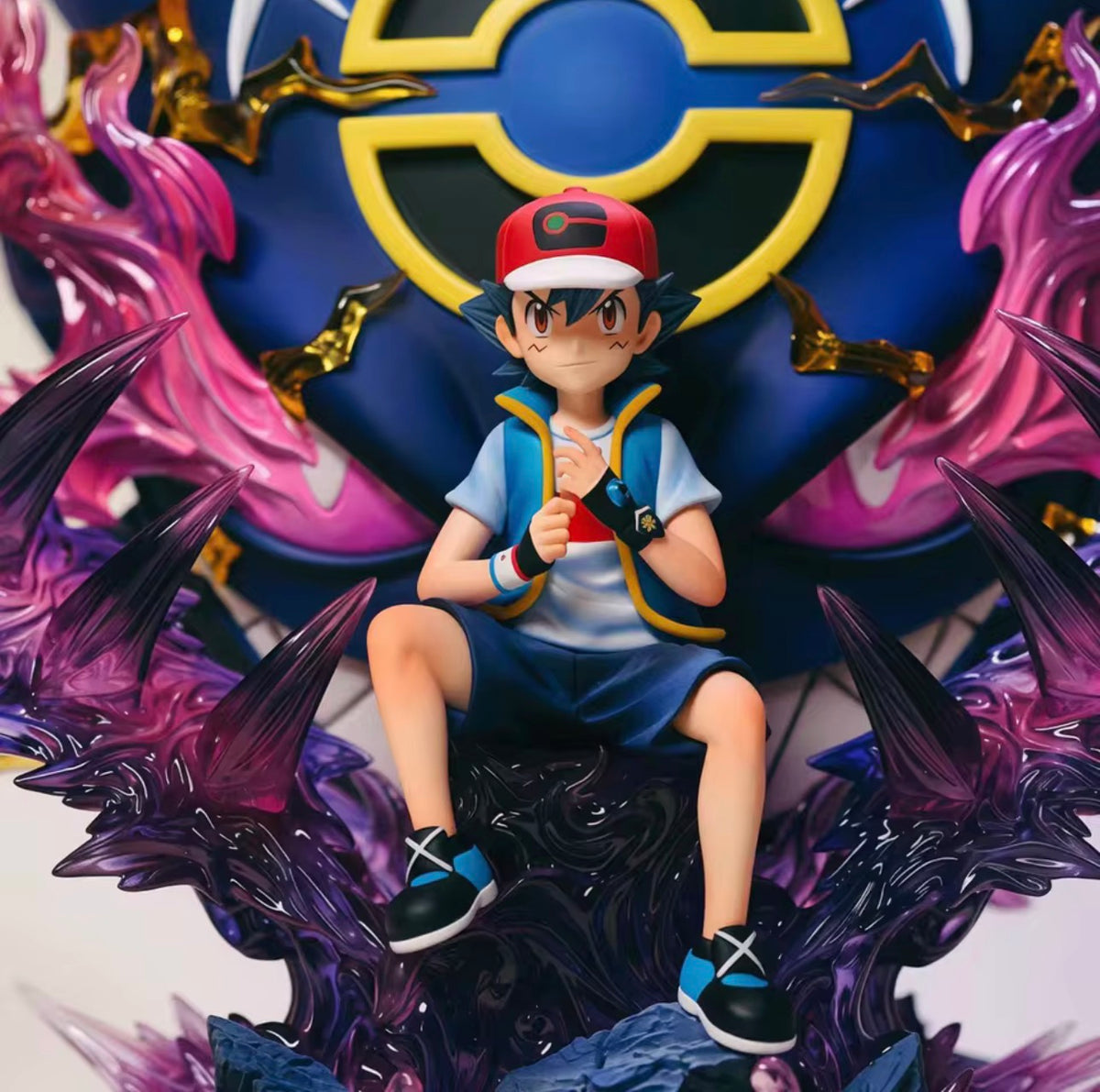 Statua Ash Ketchum & Mega Gengar - Pokémon GK Figure 18cm [PRE-ORDER]