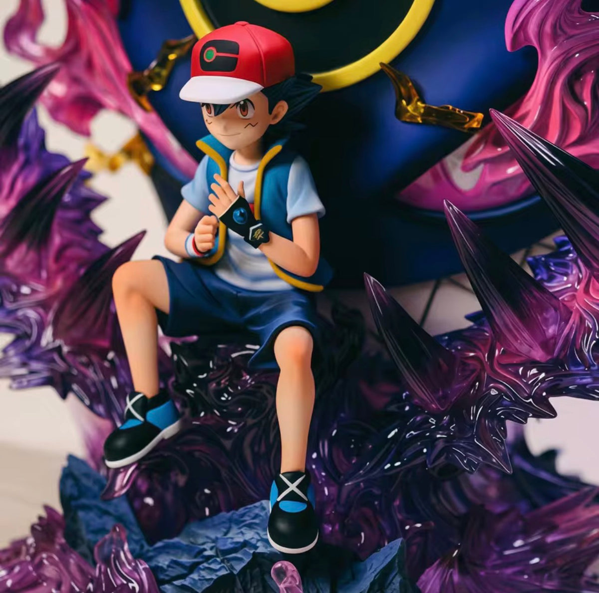 Statua Ash Ketchum & Mega Gengar - Pokémon GK Figure 18cm [PRE-ORDER]
