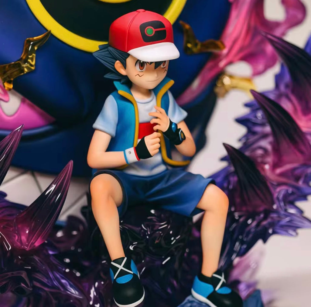 Statua Ash Ketchum & Mega Gengar - Pokémon GK Figure 18cm [PRE-ORDER]