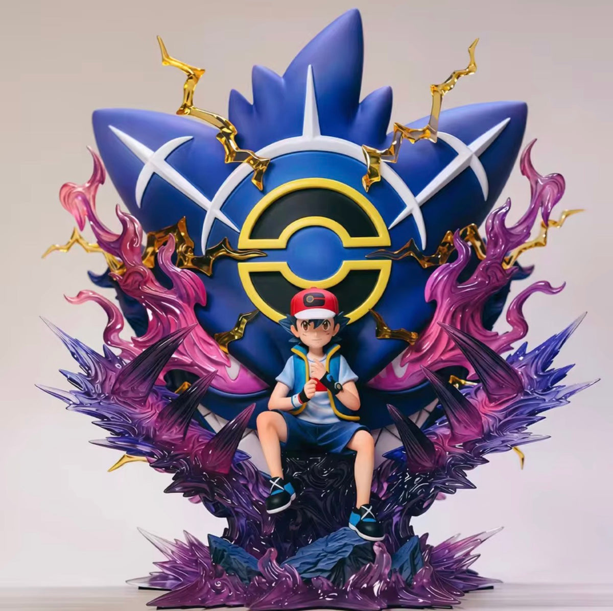 Statua Ash Ketchum & Mega Gengar - Pokémon GK Figure 18cm [PRE-ORDER]