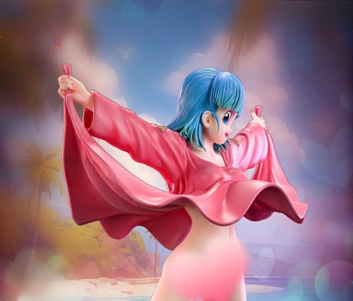 Statua Bulma - Dragon Ball LK Studio GK Figure 23cm (Pink Dress Ver.)