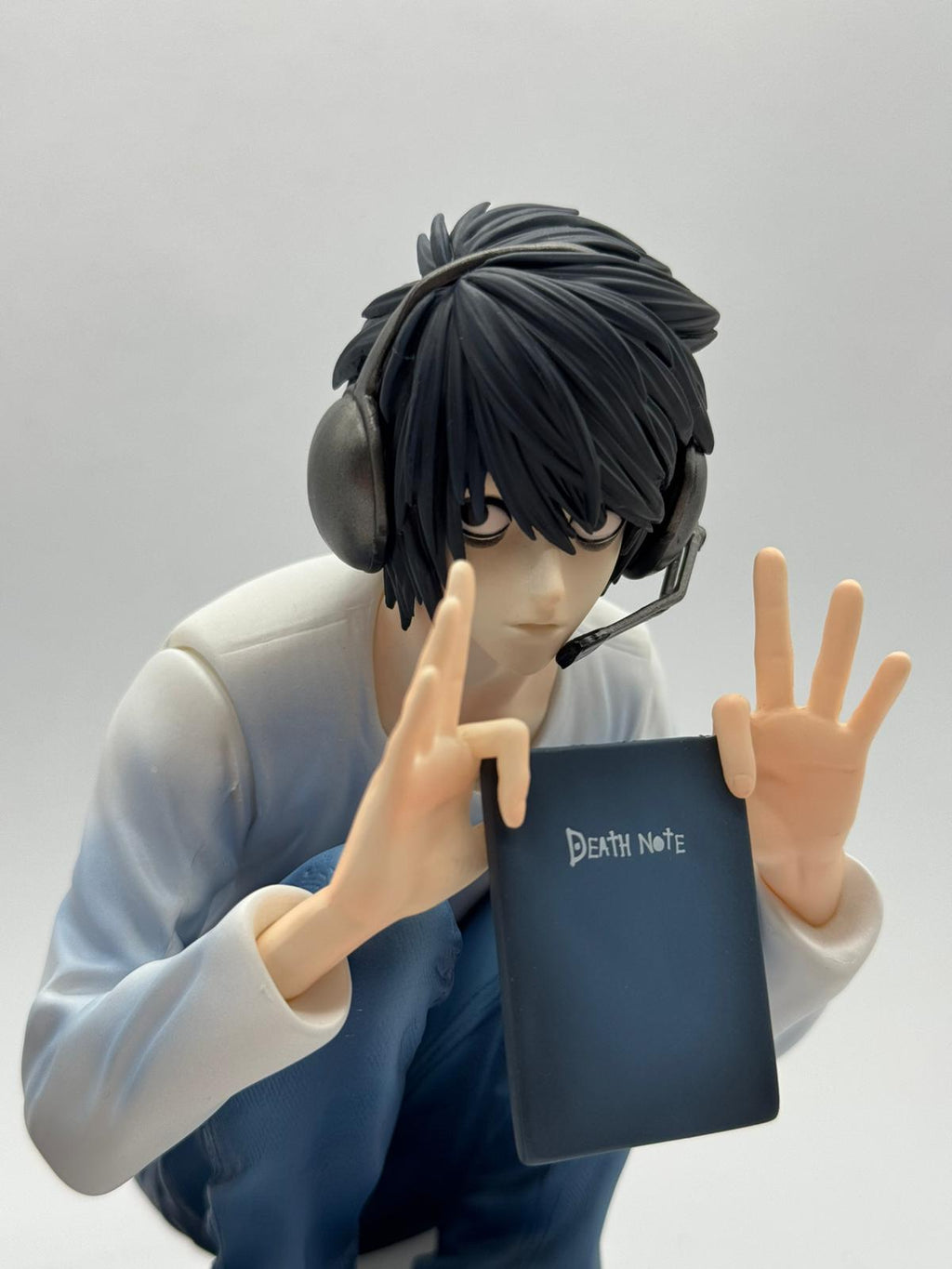 Action Figure L Lawliet (Death Note) - 15cm con Doppia Testa e Braccia Intercambiabili