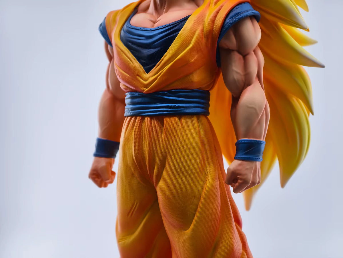Statua Goku Super Saiyan 3 - Dragon Ball Z JT Studio GK Figure 37cm