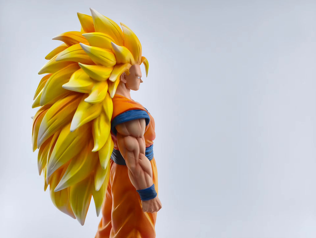Statua Goku Super Saiyan 3 - Dragon Ball Z JT Studio GK Figure 37cm