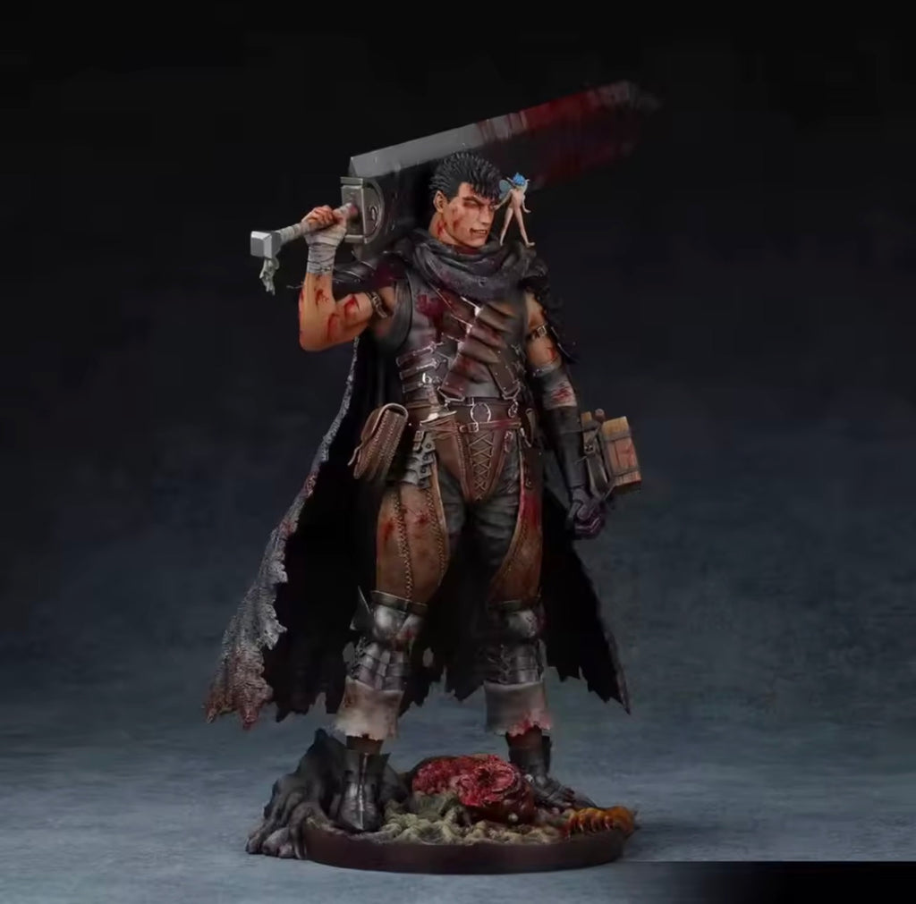 Statua Guts - Berserk The Black Swordsman Lost Children Arc Redecoration Ver. 32cm