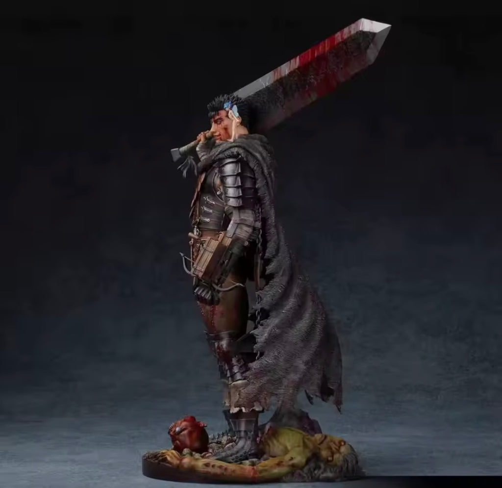 Statua Guts - Berserk The Black Swordsman Lost Children Arc Redecoration Ver. 32cm