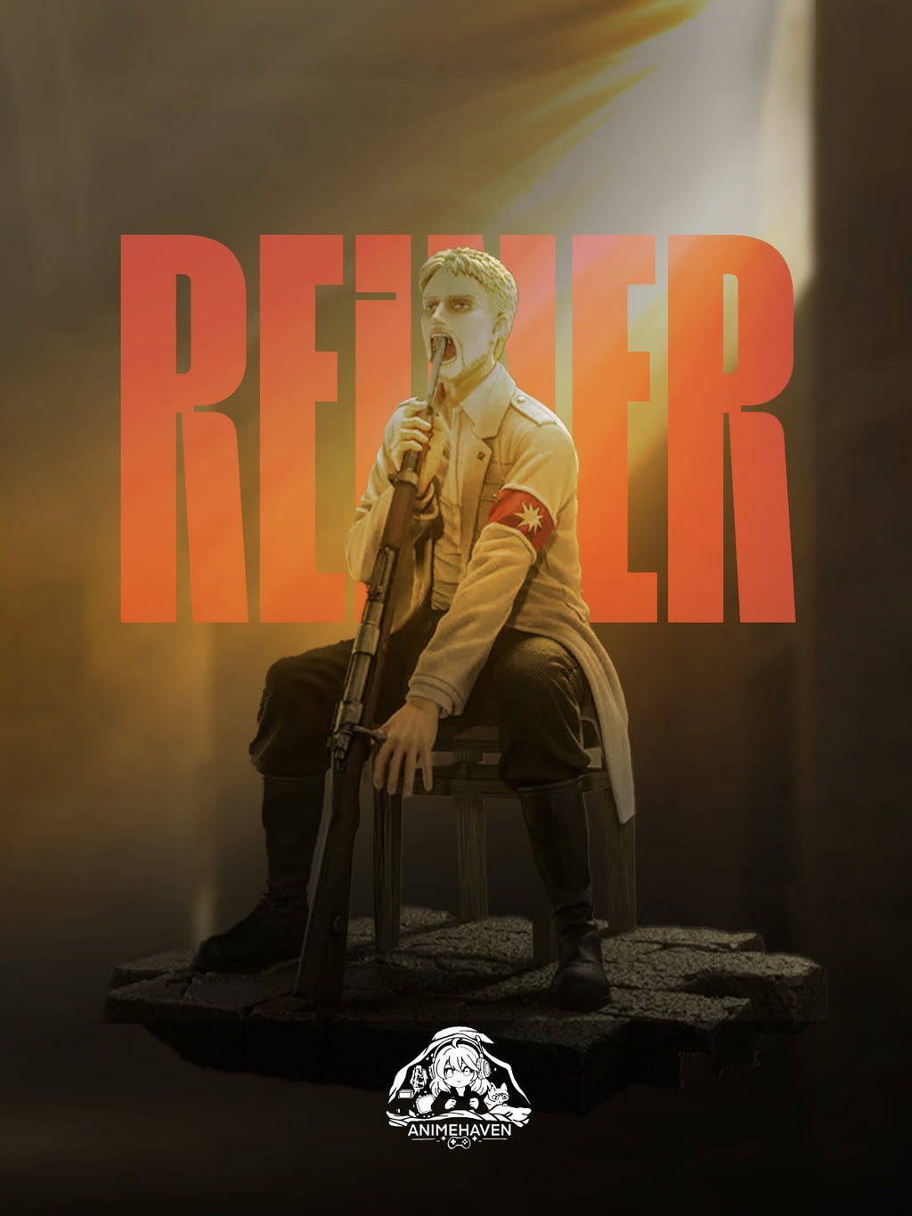 Statua Reiner Braun Attack On Titan - C4 Studio GK Figure