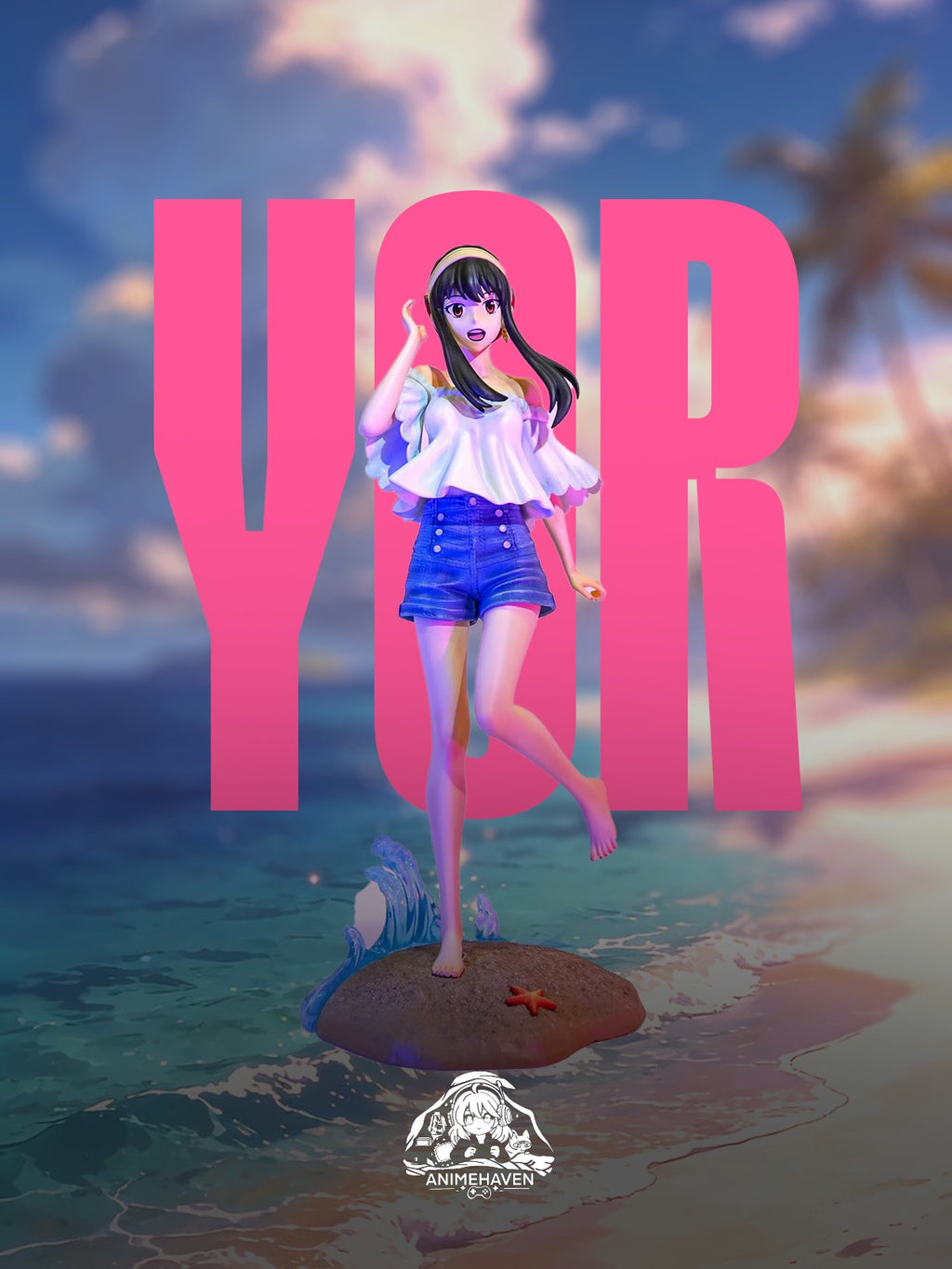 Statua Yor Forger Beach Ver. Spy x Family - JT Studio GK Figure 30cm