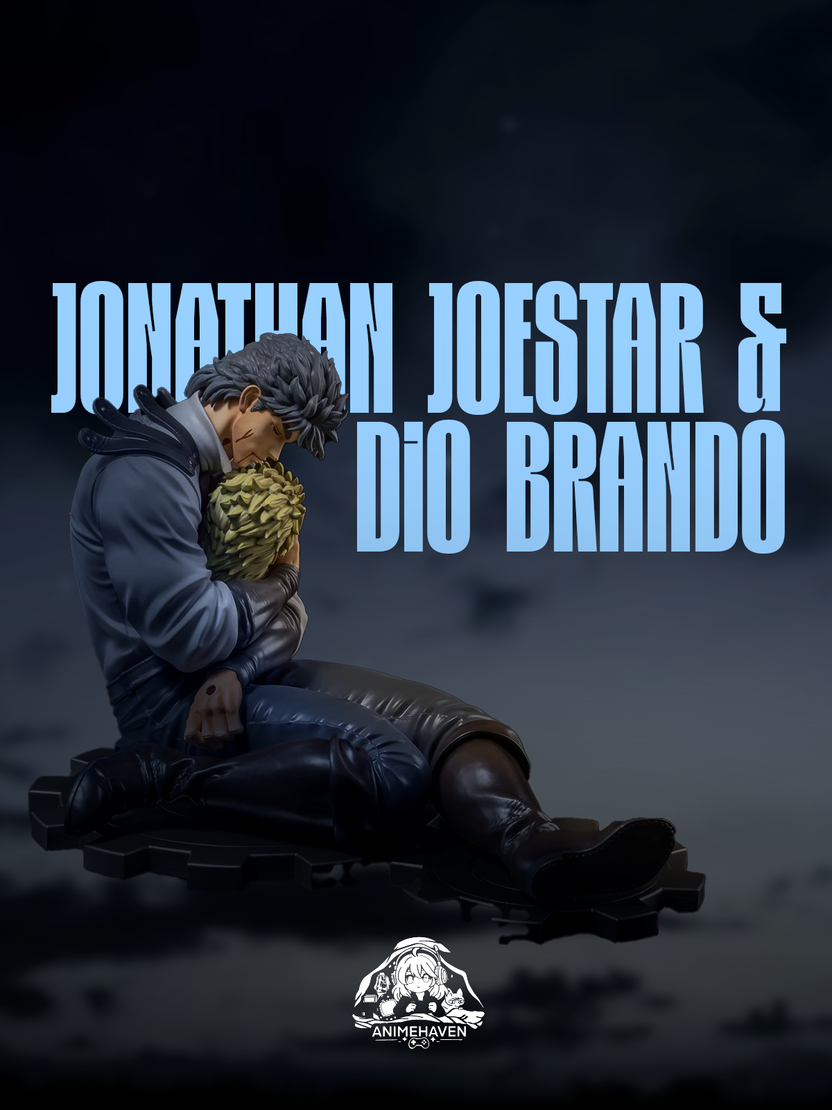 Statua Jonathan Joestar & Dio Brando JoJo's Bizarre Adventure - GK Figure 11cm