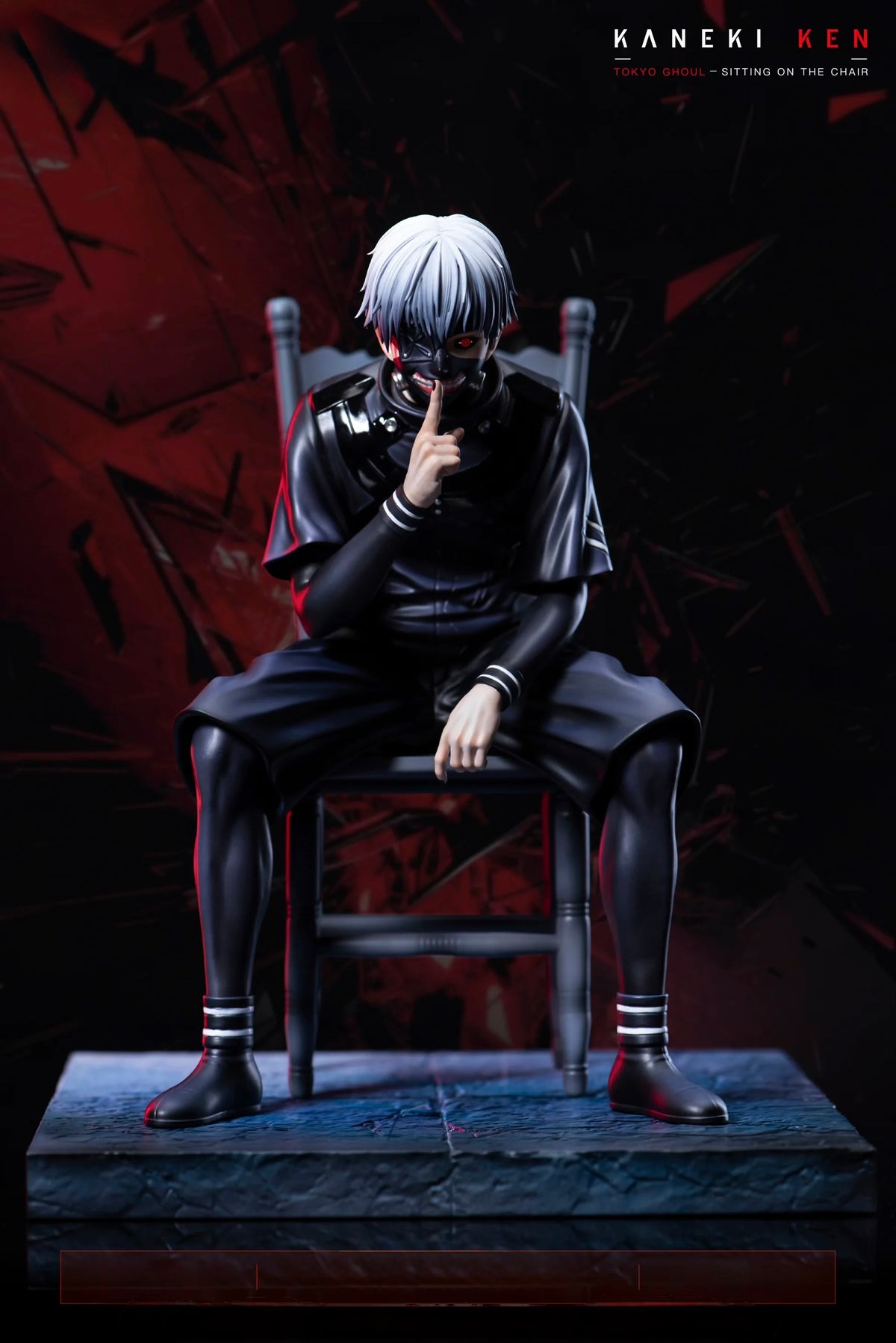 Statua Ken Kaneki - Tokyo Ghoul YYGK Studio Chair 2.0 Resin Figure 20cm