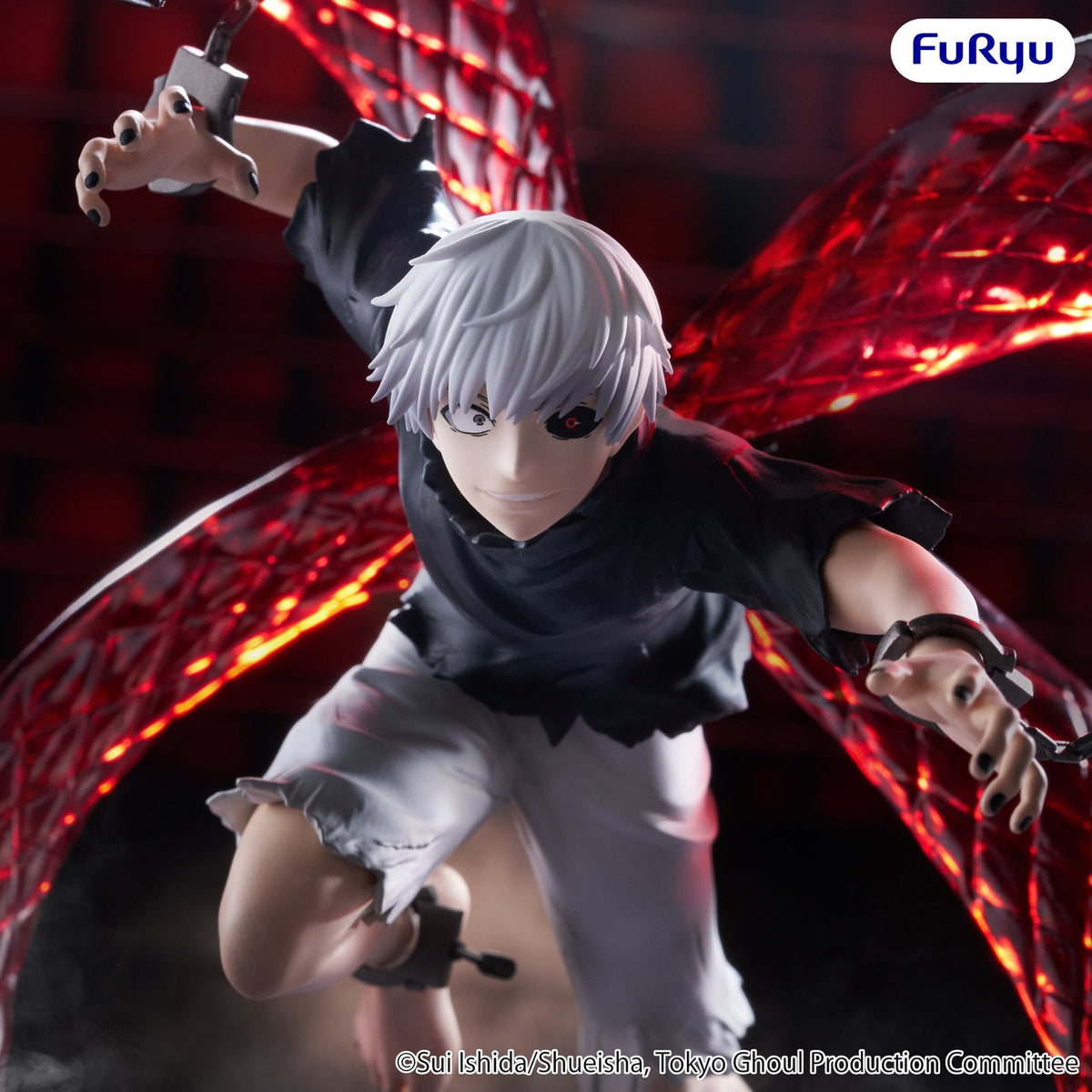 Statua Ken Kaneki - Tokyo Ghoul Muchūte Figure 17cm FuRyu [PRE-ORDER]