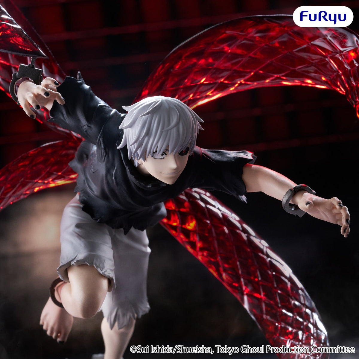 Statua Ken Kaneki - Tokyo Ghoul Muchūte Figure 17cm FuRyu [PRE-ORDER]