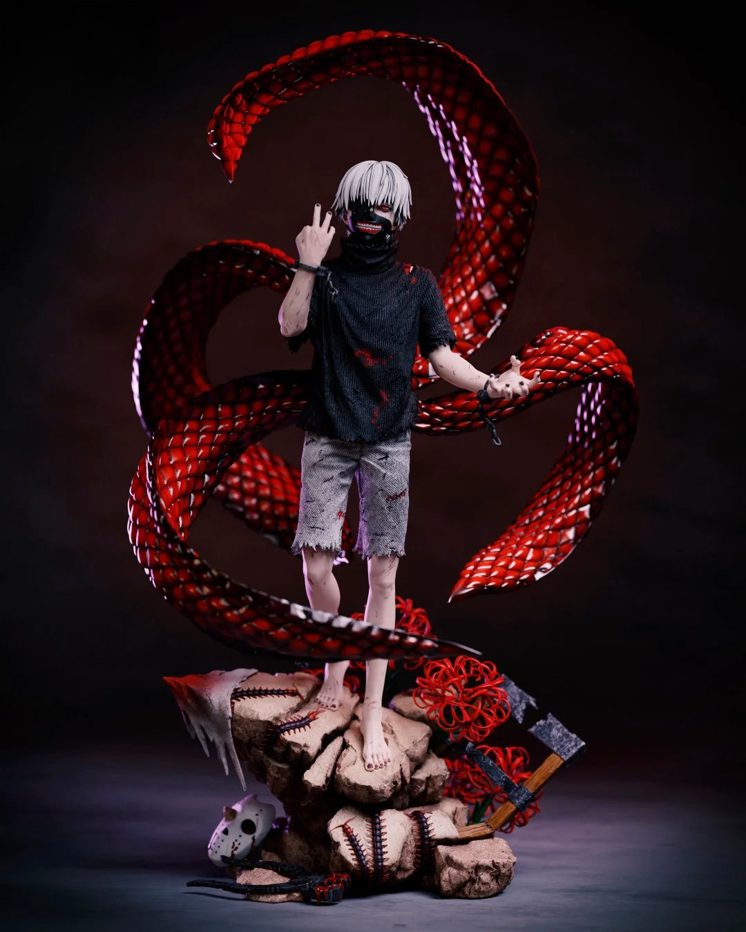 Statua Ken Kaneki - Tokyo Ghoul YYGK Studio Resin Figure Recast 1/6