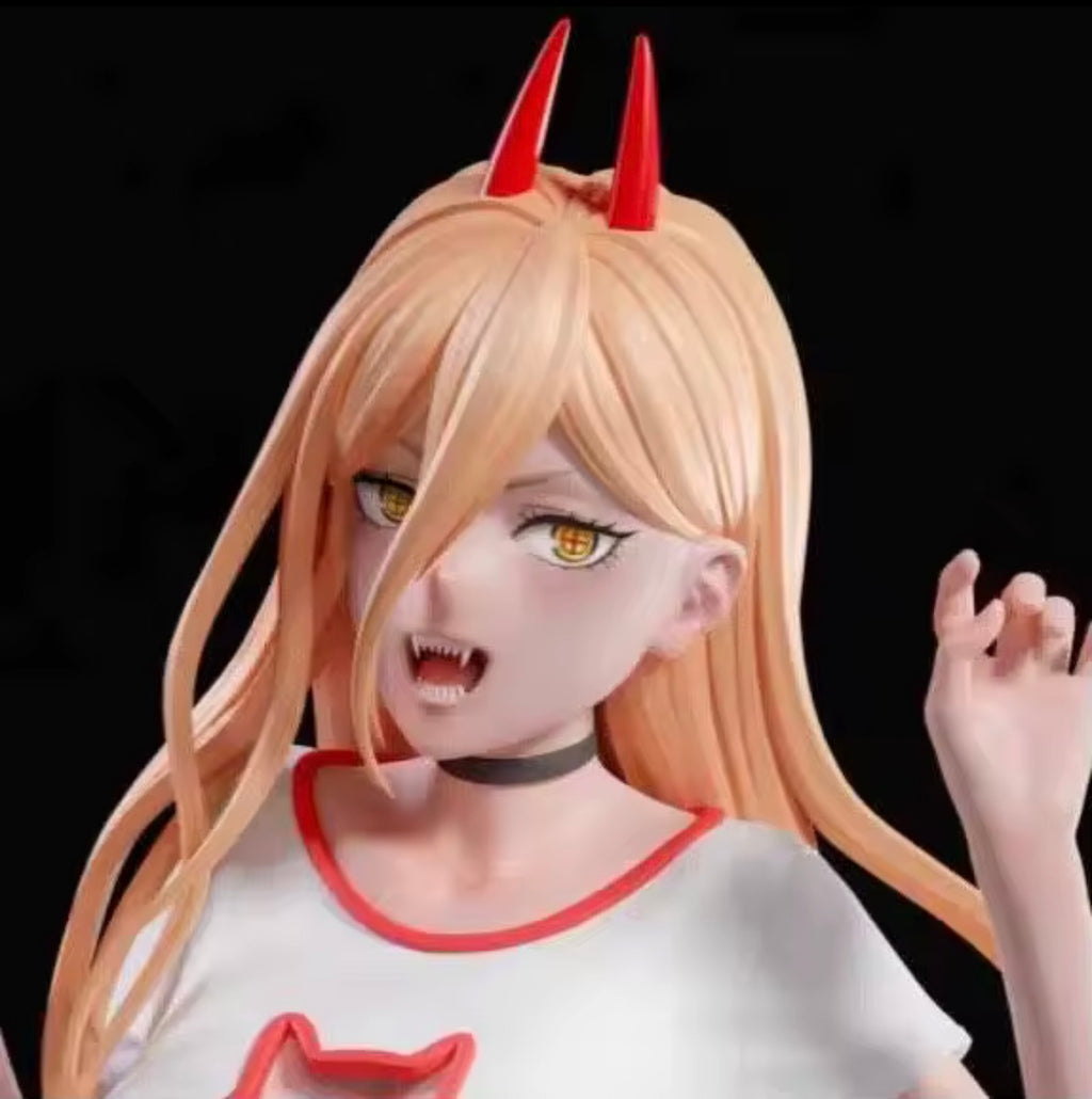 Statua Power Cat Crop Top Ver. - Chainsaw Man GK Figure 25cm [PRE-ORDER]