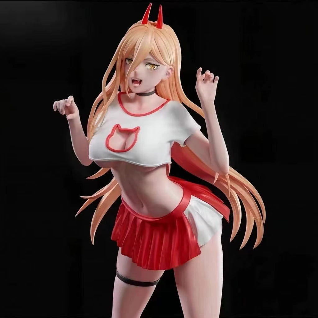 Statua Power Cat Crop Top Ver. - Chainsaw Man GK Figure 25cm [PRE-ORDER]