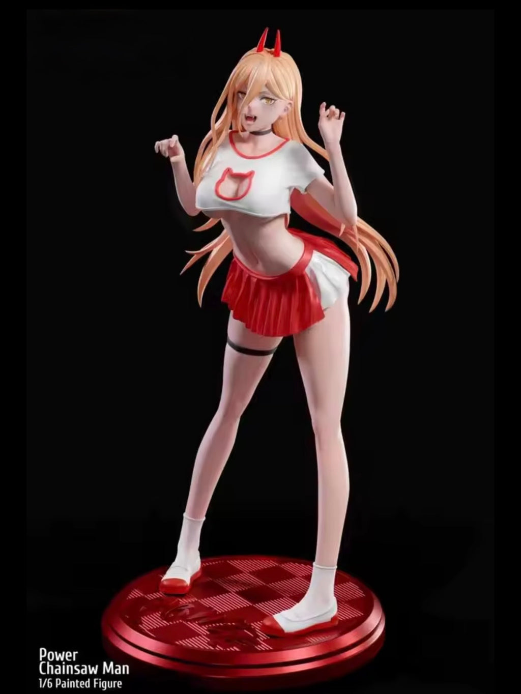 Statua Power Cat Crop Top Ver. - Chainsaw Man GK Figure 25cm [PRE-ORDER]