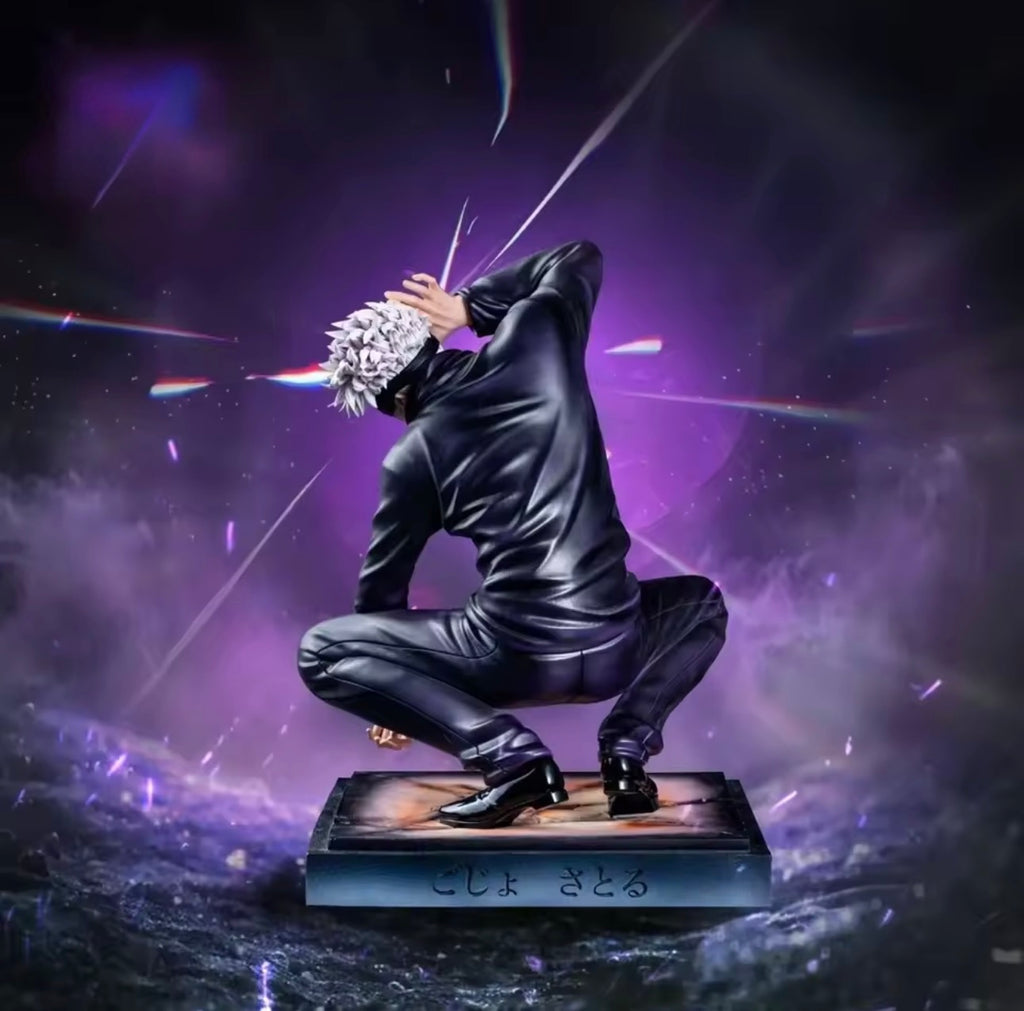 Statua Satoru Gojo (Squatting Ver.) - Jujutsu Kaisen GK Figure 25cm [PRE-ORDER]