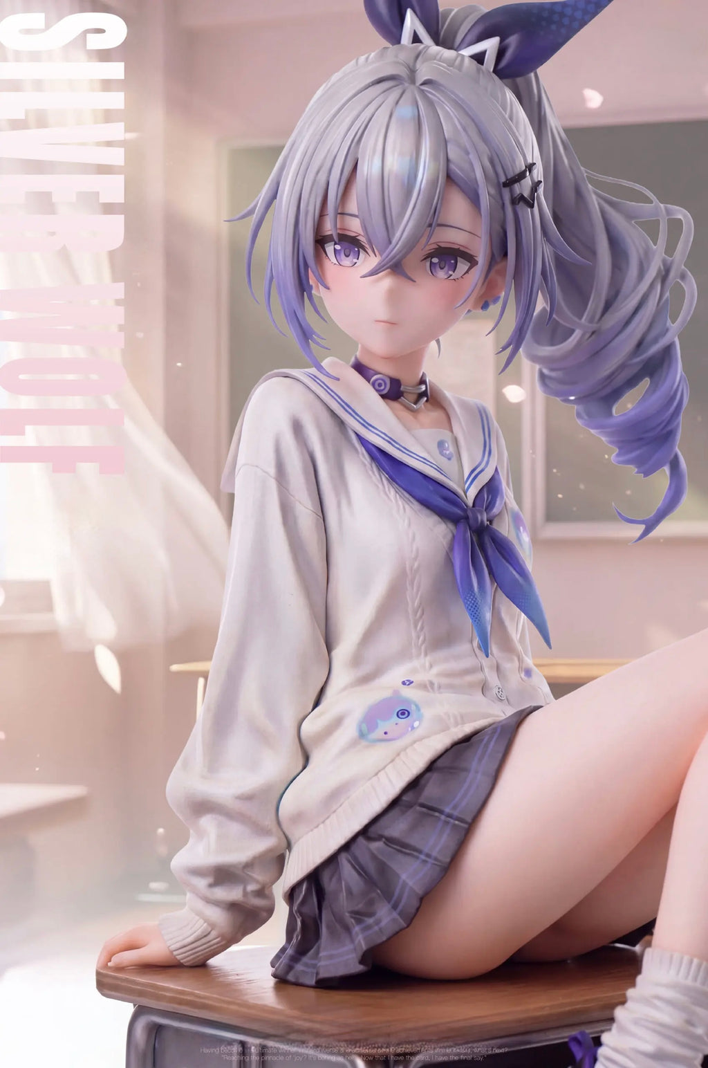 Statua Silver Wolf (School Fit Ver.) - Honkai Star Rail Handu Studio GK Figure 25cm [PRE-ORDER]