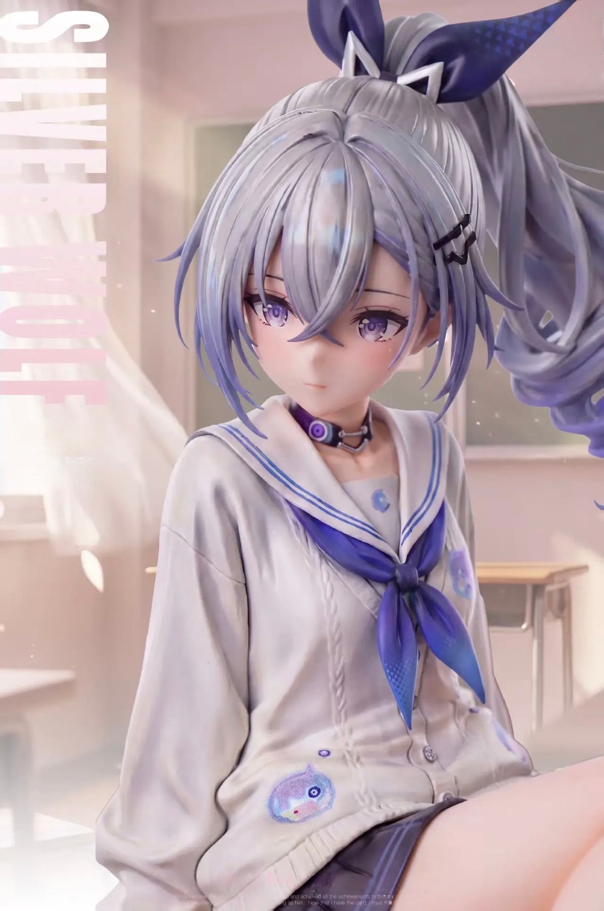 Statua Silver Wolf (School Fit Ver.) - Honkai Star Rail Handu Studio GK Figure 25cm [PRE-ORDER]