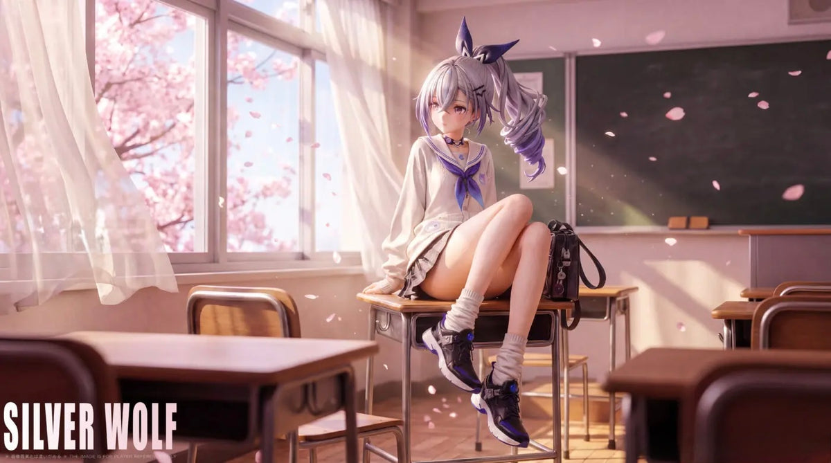 Statua Silver Wolf (School Fit Ver.) - Honkai Star Rail Handu Studio GK Figure 25cm [PRE-ORDER]